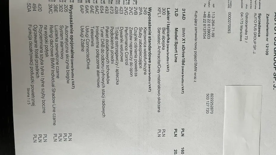 BMW X1 X1 xDrive18d Sport Line