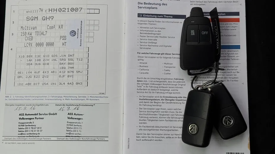 VOLKSWAGEN Multivan Multivan 2.0 BiTDI L1 Generation SIX 4Motion DSG