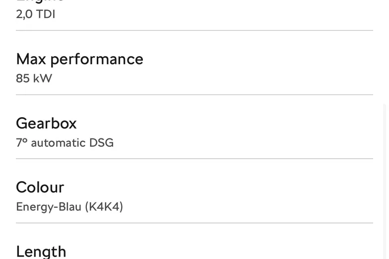 SKODA Octavia Octavia 2.0 TDI Ambition