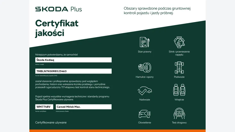 SKODA Kodiaq Kodiaq 2.0 TDI 4x4 Sportline DSG