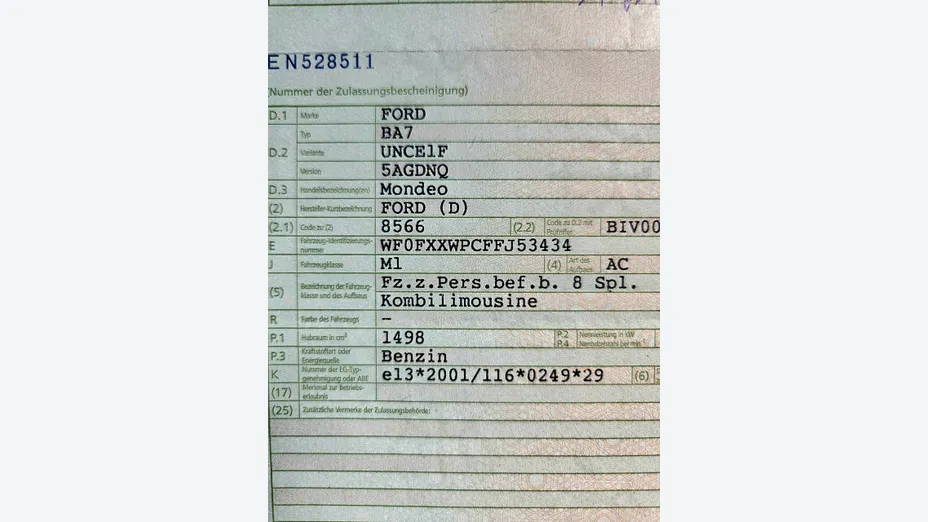 FORD Mondeo -