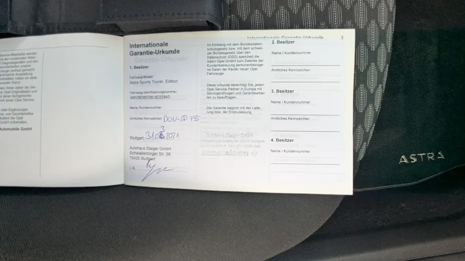 OPEL Astra -