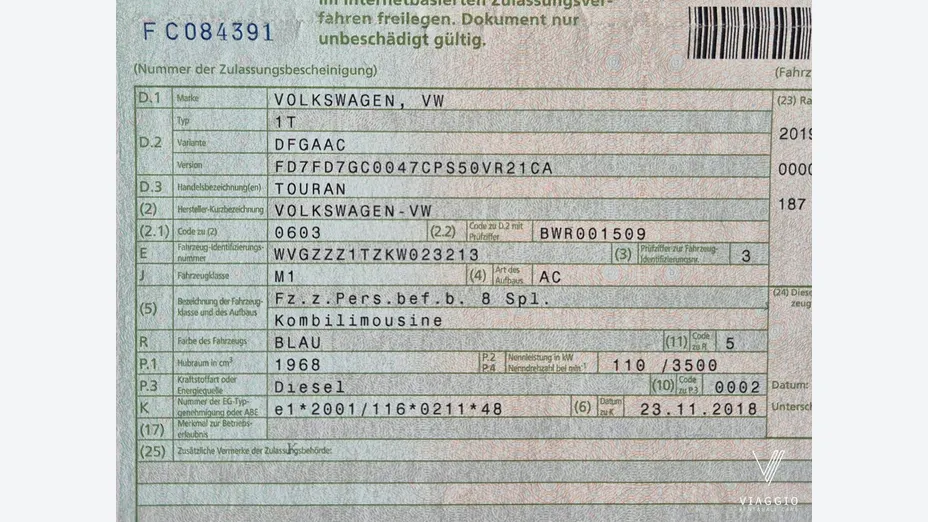 VOLKSWAGEN Touran -