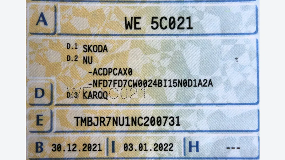 SKODA Karoq -