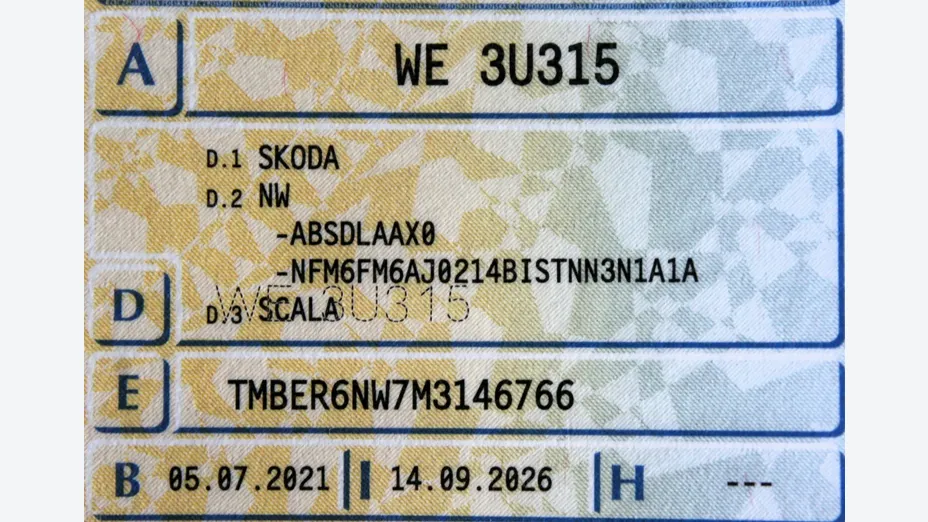SKODA Scala -