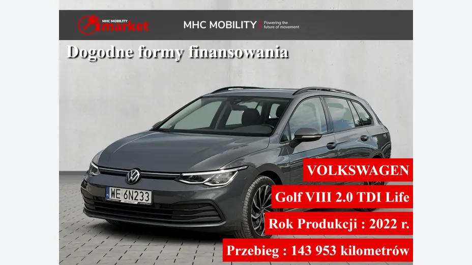 VOLKSWAGEN Golf Golf VIII 2.0 TDI Life