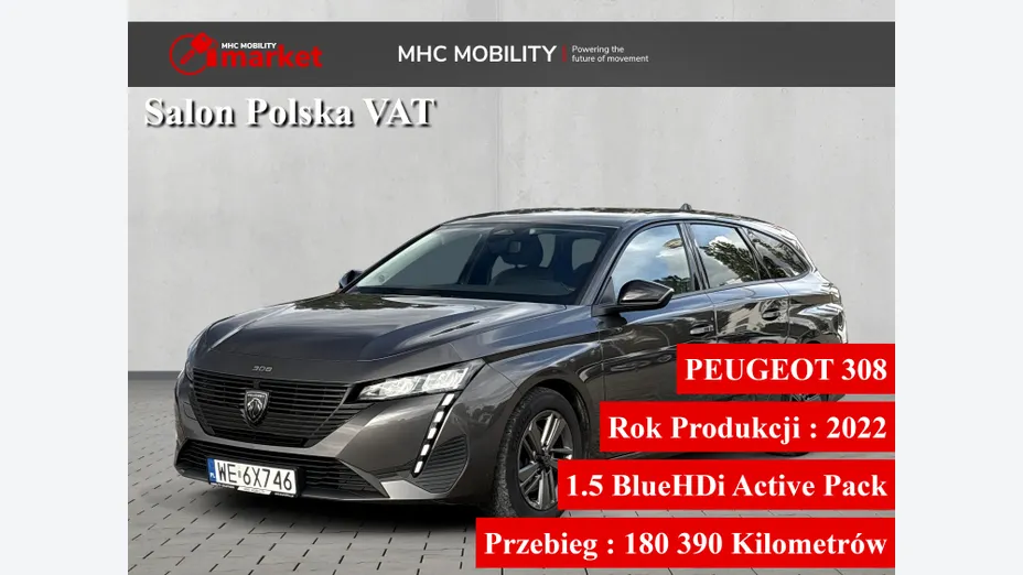 PEUGEOT 308 308 SW 1.5 BlueHDi Active Pack S&S